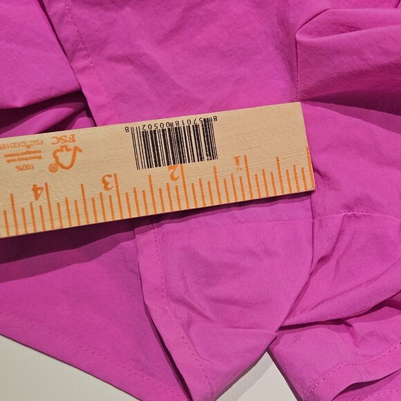 Victoria's Secret PINK Shorts Size L Active Logo Bright Pink Barbiecore Sporty - Picture 7 of 9